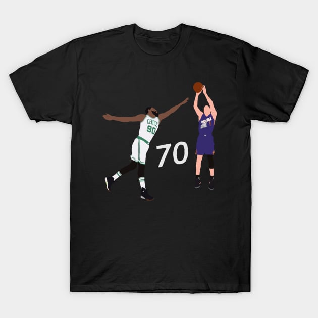 Devin Booker 70 Points T-Shirt by xRatTrapTeesx